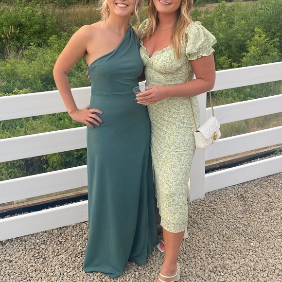 Birdy Grey Sea Glass Kira Dress (Crepe) - Picture 3 of 4